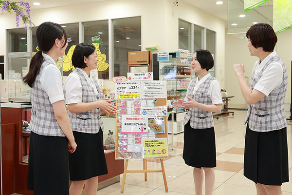 社員同士のコミュニケーションを大切にしています